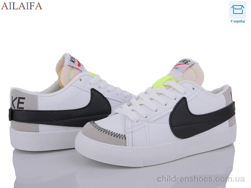Кроссовки Aelida K011 white-black