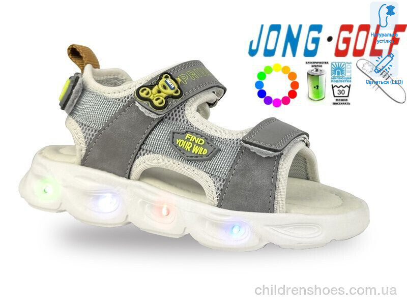 Сандалии JongGolf B20623-2 LED