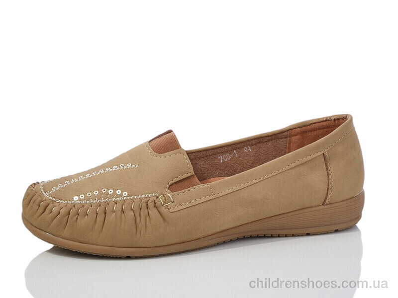 Туфли LuDaoWangZi 708-1 beige