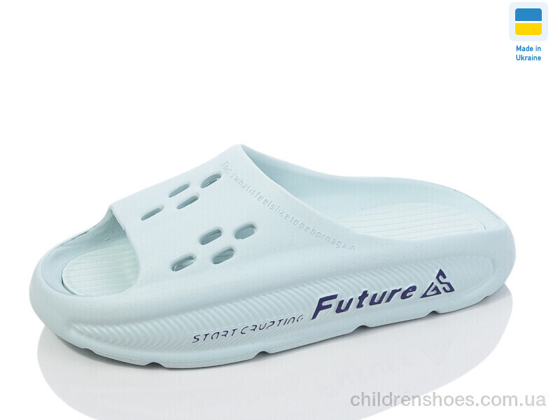 Шлепки N72 св.бірюзовий Lot Shoes / p. 36-41 / 8пар