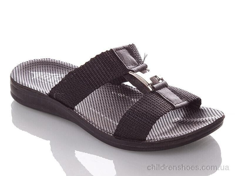 Шлепки K26-H black (24-30) DeMur / p. 26-30 / 6пар