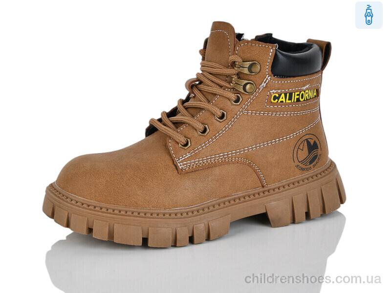 Ботинки 9035 brown KEWK / p. 31-36 / 6пар