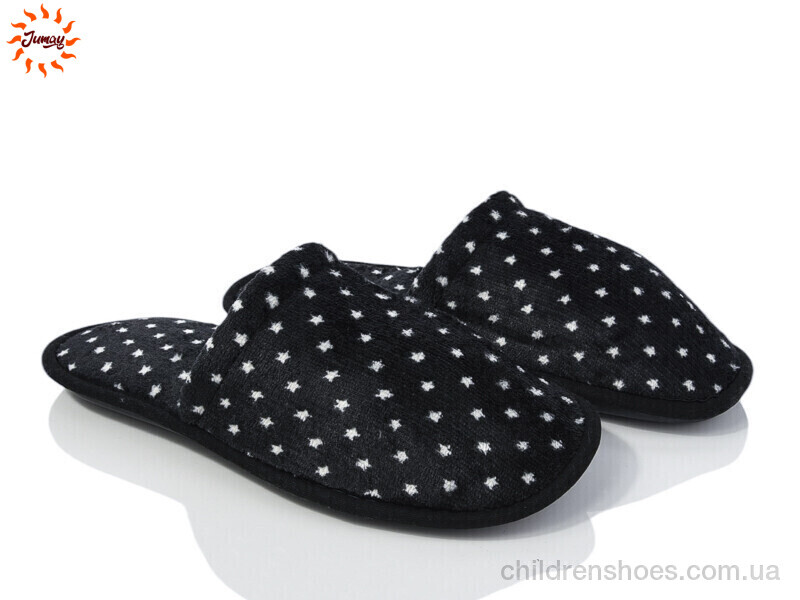 Тапки No brand Капці жін зірка чорний