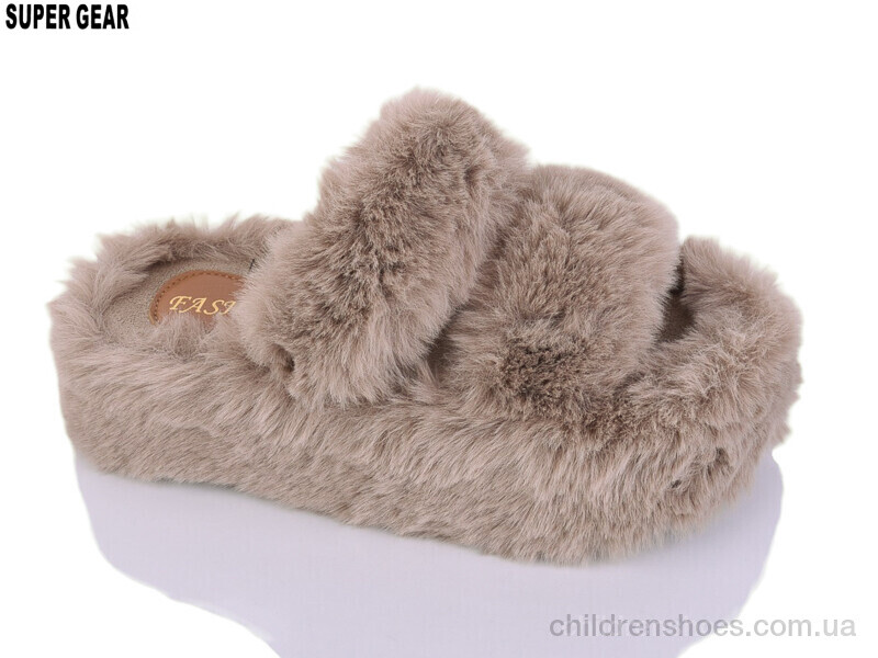 Тапки No brand PV08 brown