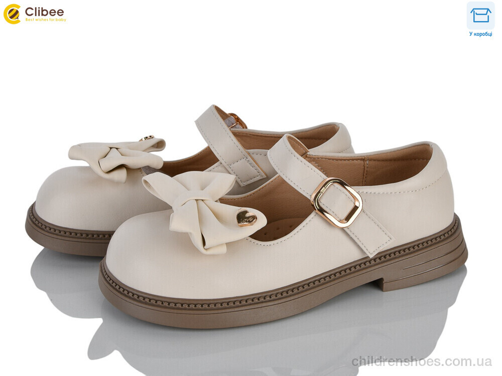 Туфли DC816-3 beige Clibee / p. 32-37 / 6пар