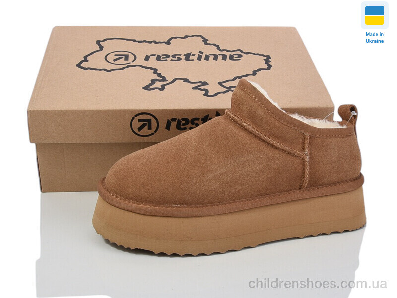 Угги Restime YWZ24451 camel