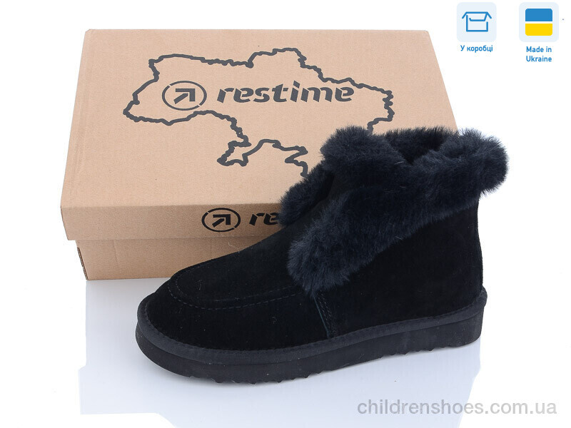Угги Restime YWZ23004 black