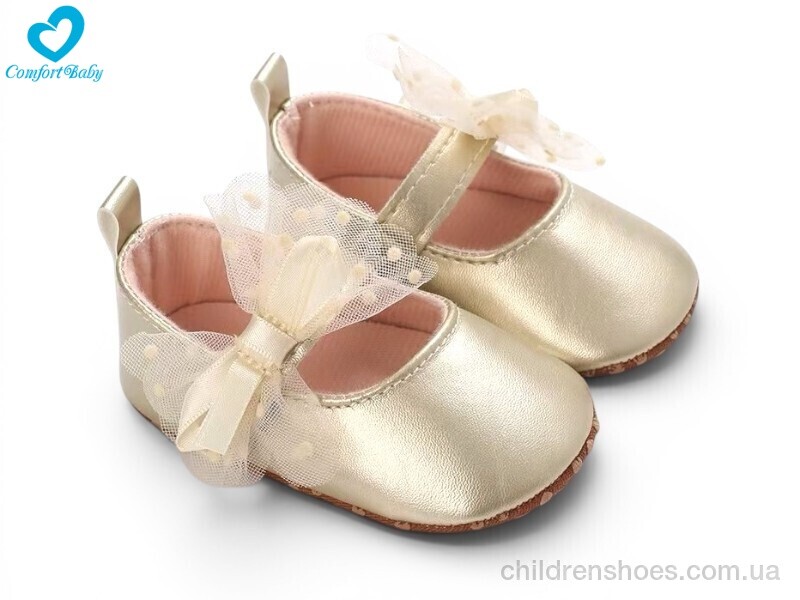 Пинетки 2688-3A золотий Comfort-baby / p. 11-13 / 6пар