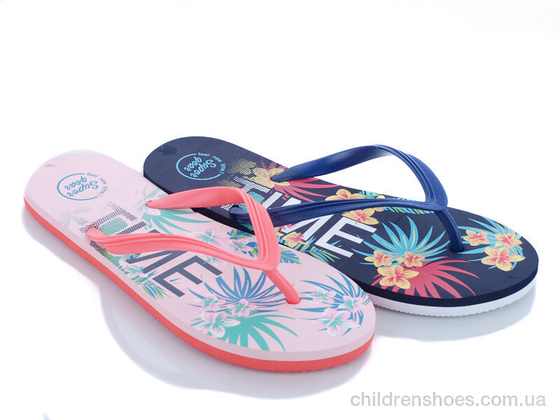 Шлепки женские Super Gear V1486 mix