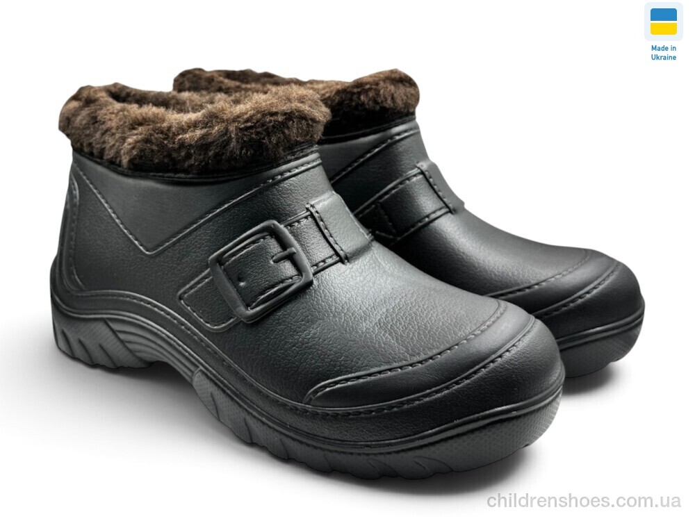 Галоши Б22 чорний Rai shoes / p. 41-45 / 12пар