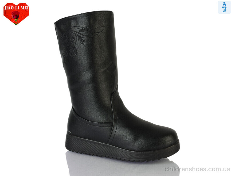 Сапоги 882 black Jiao Li Mei / p. 37-42 / 8пар