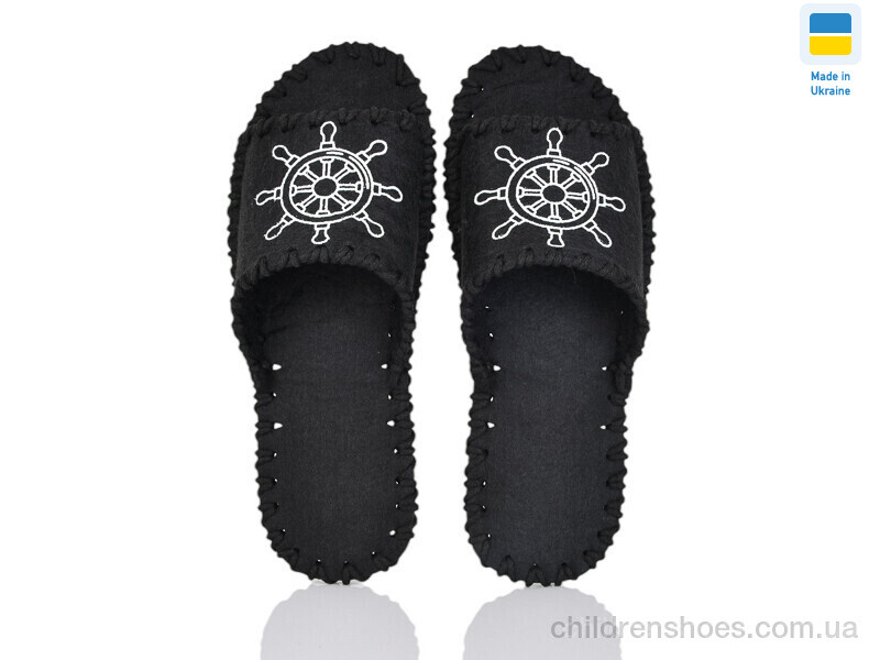 Тапки Vends 355M чорний