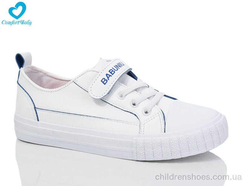 Кеды 350 (24-30) біл-синій Comfort-baby / p. 24-30 / 8пар