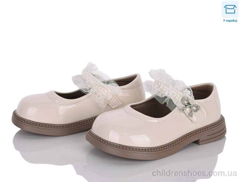 Туфли DA811-2 beige Clibee-ShoSho / p. 23-27 / 6пар