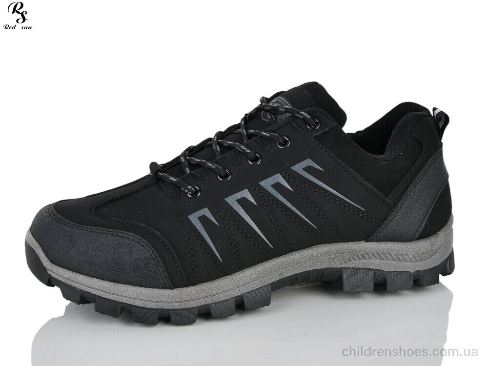 Кроссовки FC314 black Red Sun / p. 42-46 / 8пар