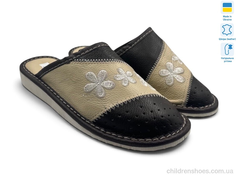 Тапки 003-1 бежевий Rai shoes / p. 36-41 / 6пар