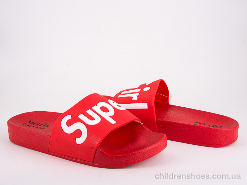 Шлепки женские Violeta only one 8-305 red