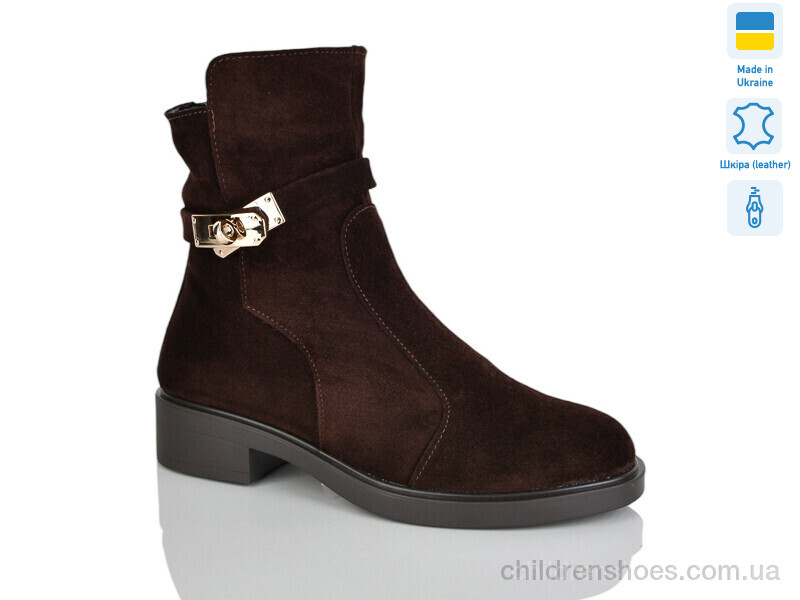 Ботинки No brand 81 шоколад. з. зима