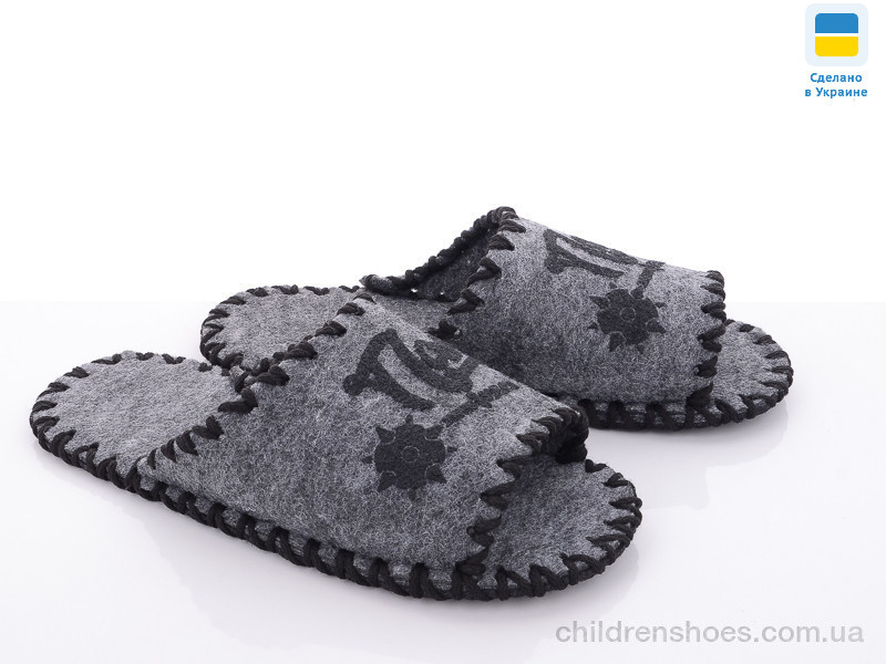 Тапки Vends 342M сірий