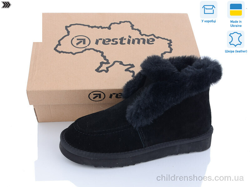 Угги YWZ23004 black Restime / p. 36-41 / 8пар