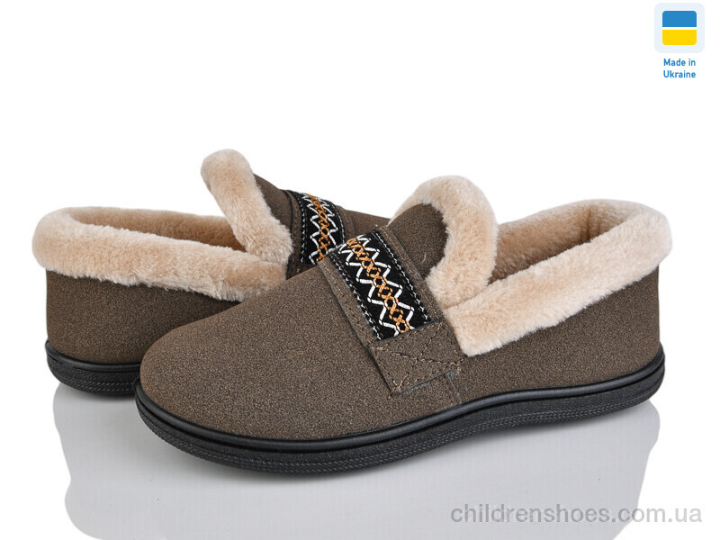 Тапки Dago Т06 т.коричневий