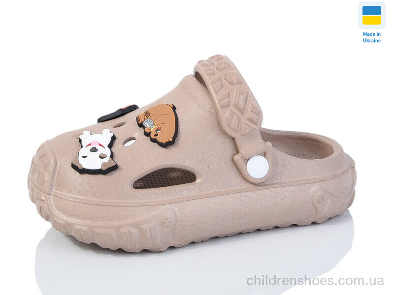 Кроксы Verta Верта Д 3001 мокко