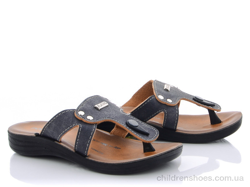 Шлепки детские Polomax 1759 серые