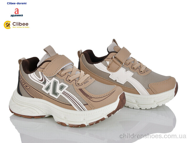 Кроссовки Clibee LC1188 khaki-green