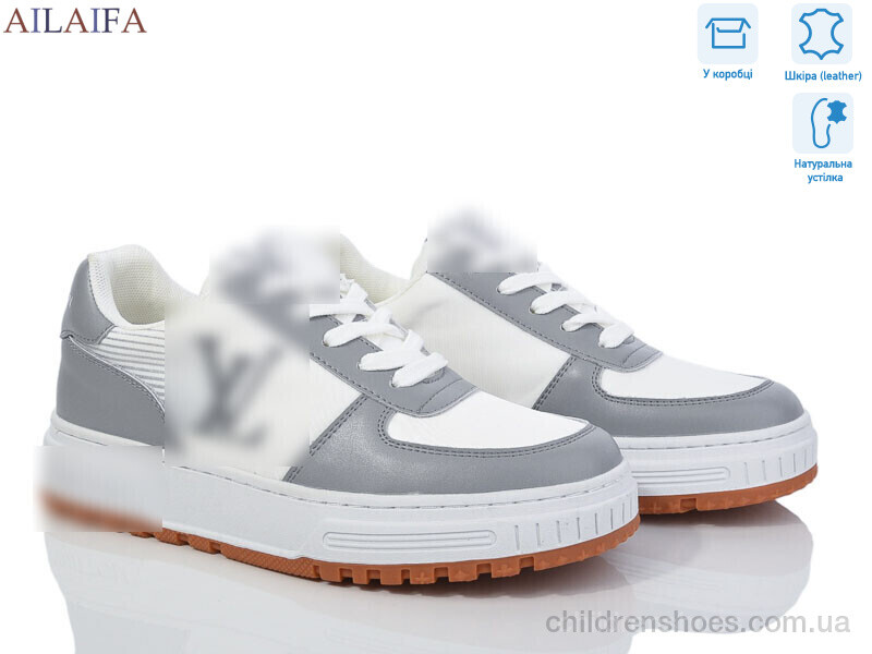 Кроссовки L.uis Vuitton 2056 white-grey