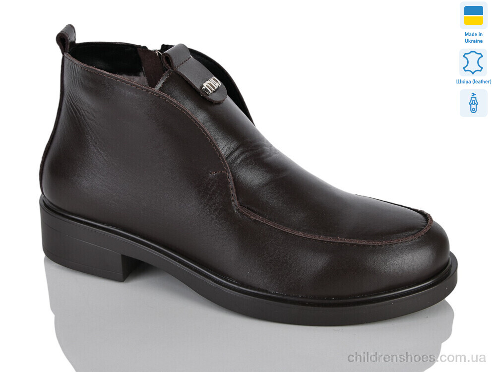 Ботинки 689 корич.к. зима Sali / p. 37-41 / 6пар