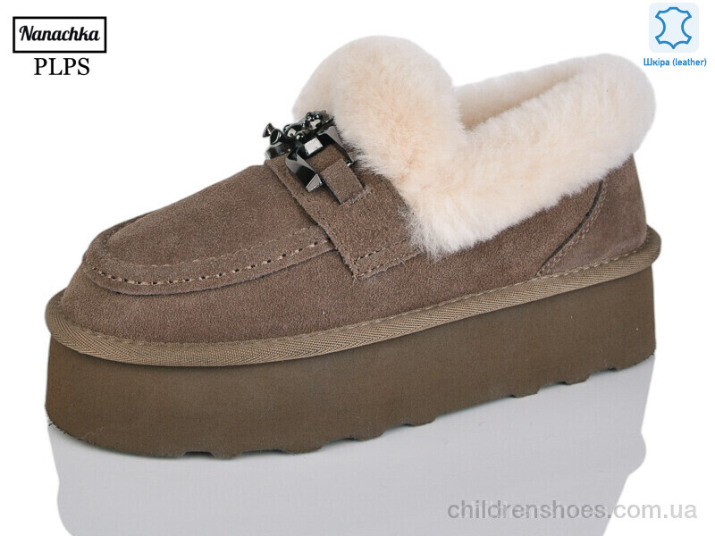 Угги 5808 brown PLPS-Nanachka / p. 36-41 / 6пар