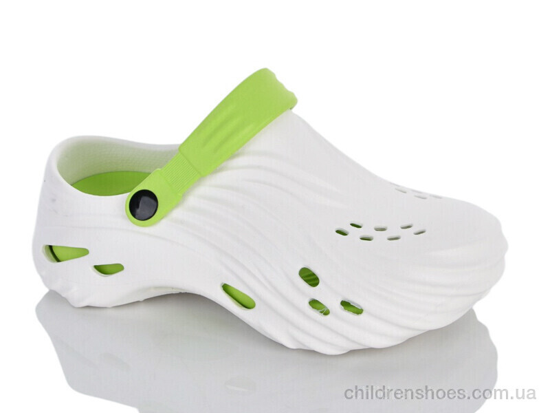 Кроксы Wonex B101 white-green