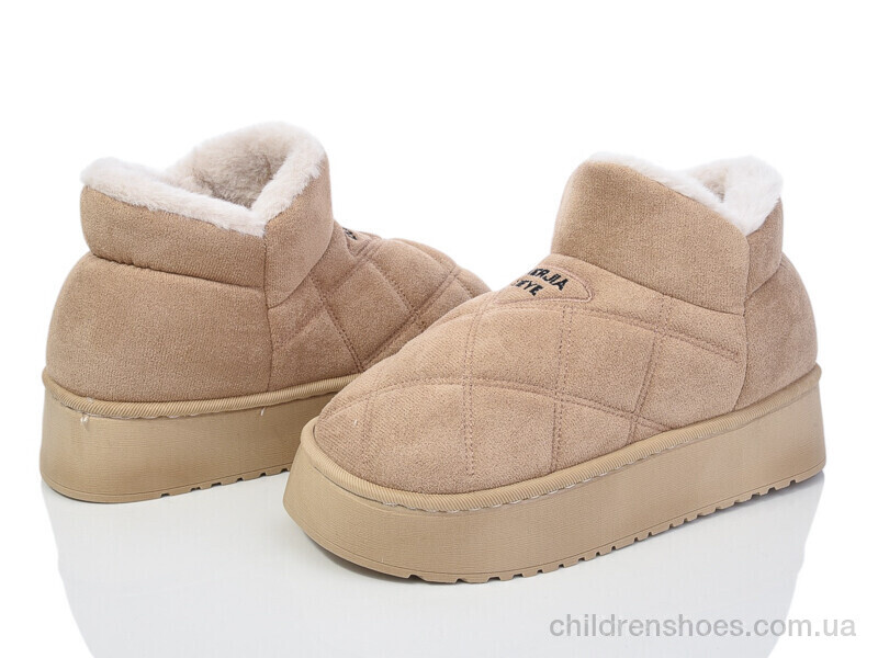 Угги No brand 6838 khaki