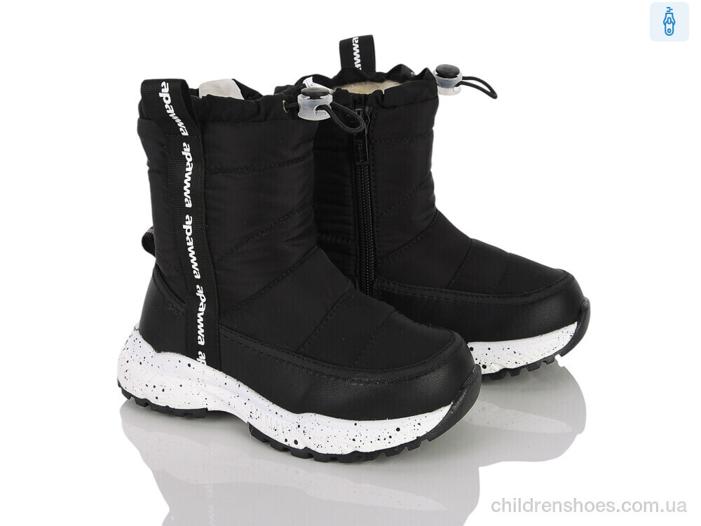 Дутики D6907-1 black Clibee-ShoSho / p. 27-32 / 6пар