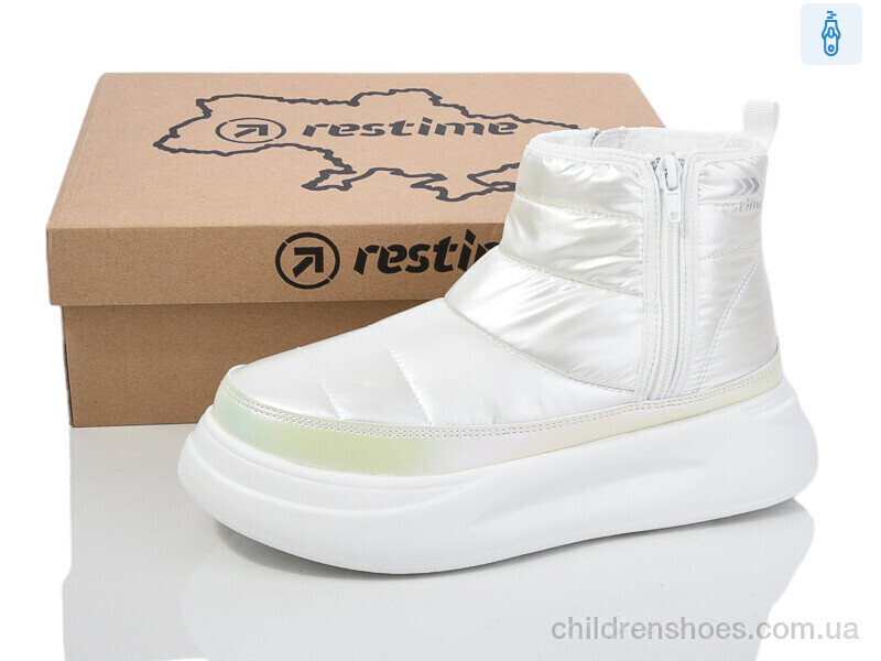 Ботинки Restime HWZ24382 white