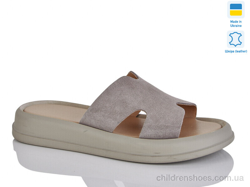 Шлепки женские No brand 505-25 капучино з.