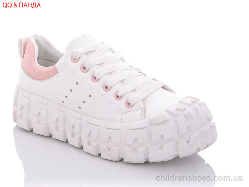Кроссовки QQ Shoes BK18 white-pink