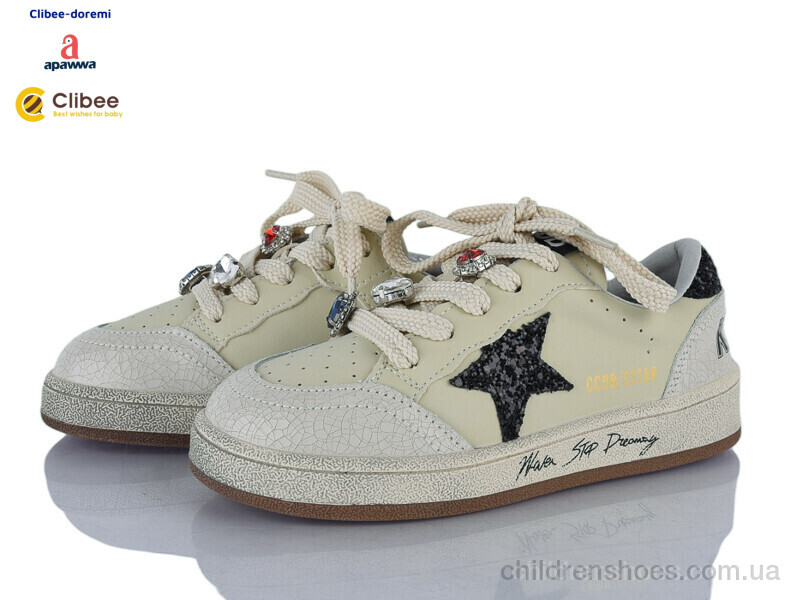 Кроссовки Apawwa A72361 beige