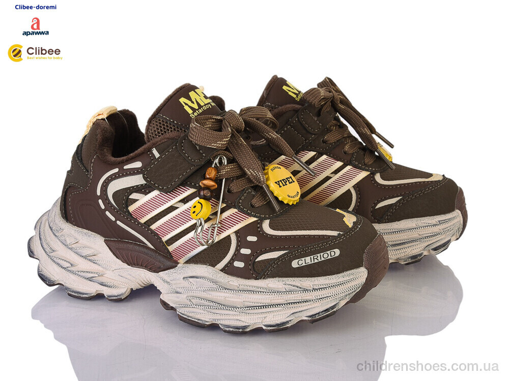 Кроссовки A925087 brown Clibee-Doremi / p. 32-37 / 6пар