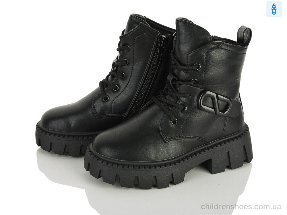 Ботинки ABD0392R-1 black Clibee-ShoSho / p. 27-32 / 8пар