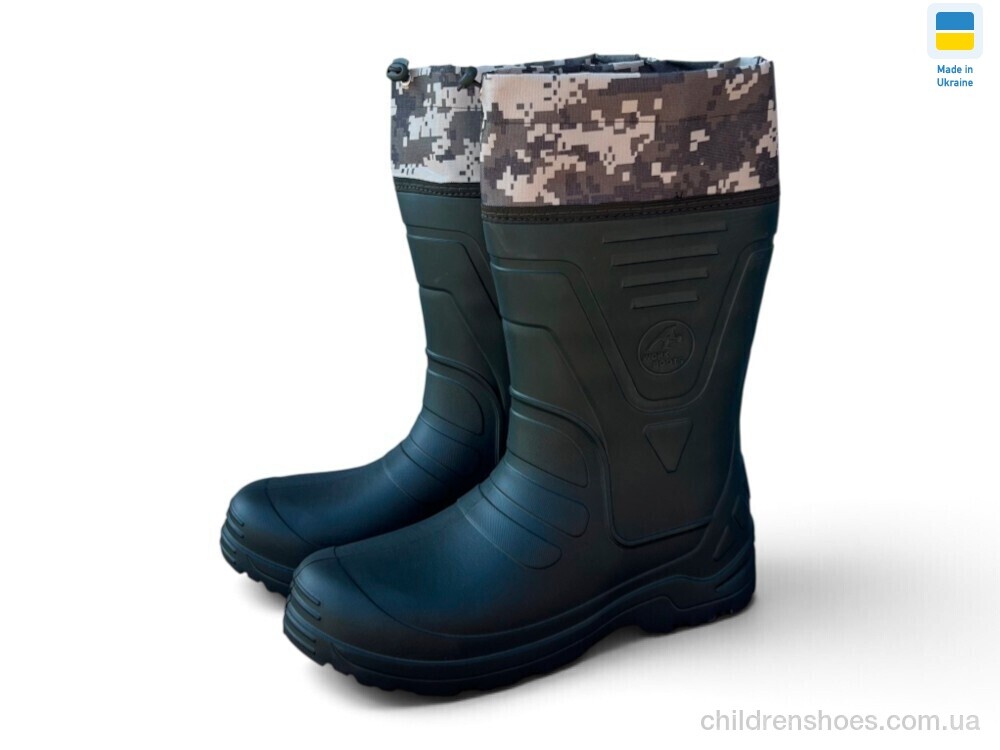 Сапоги из пены Рибак хакі Rai shoes / p. 41-46 / 4пар
