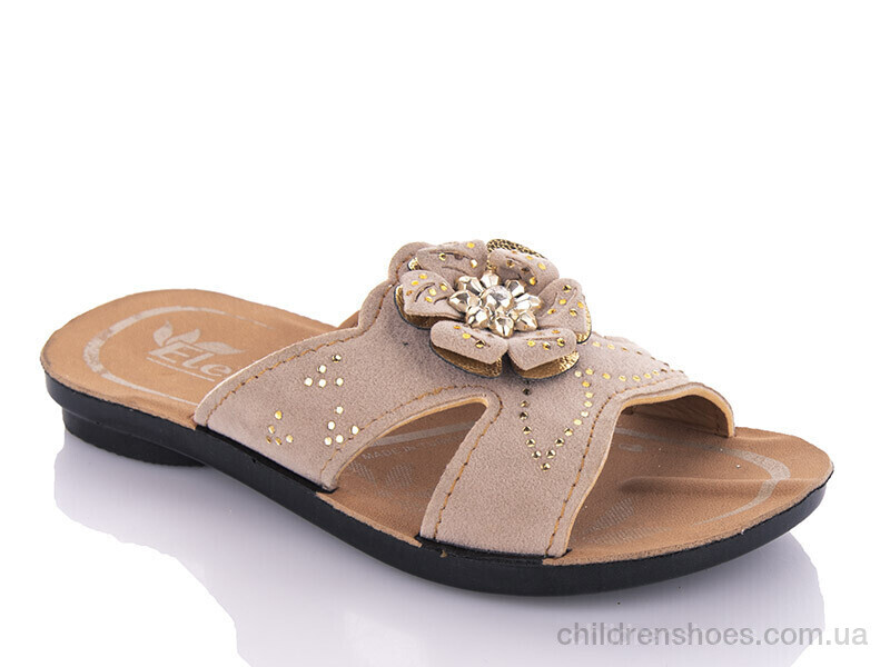 Шлепки K26-Elena 2 beige (25-29) DeMur / p. 25-29 / 6пар