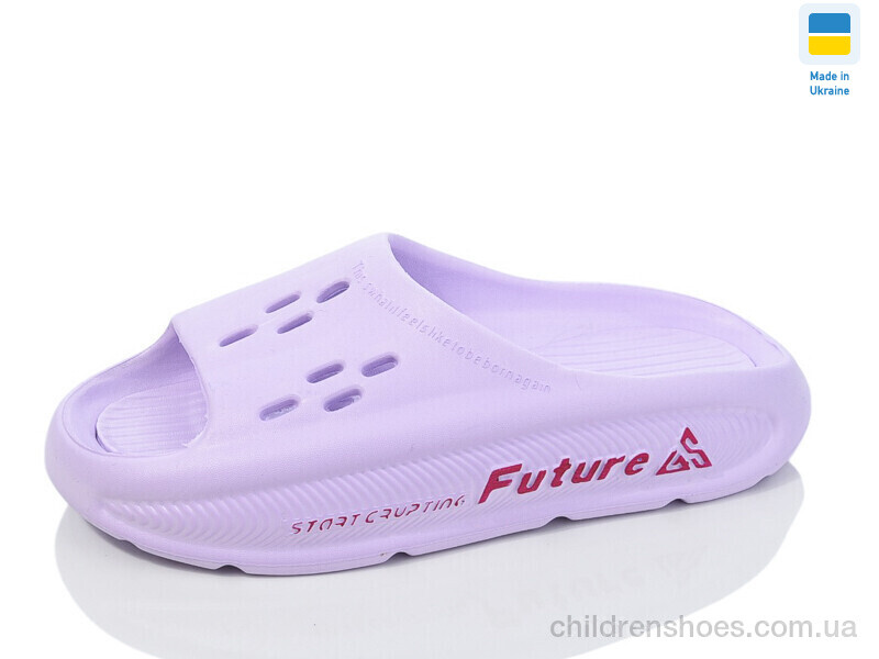 Шлепки N72 бузковий Lot Shoes / p. 36-41 / 8пар