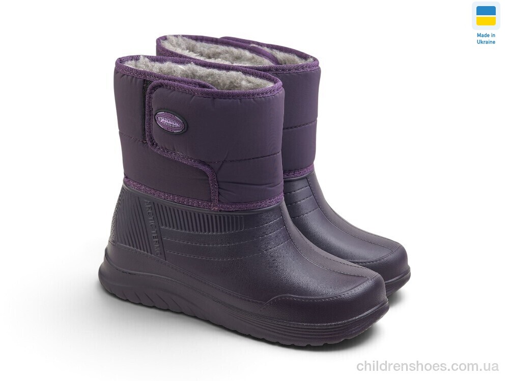 Сапоги из пены D-392DF т.фіолетовий Rai shoes / p. 37-41 / 6пар