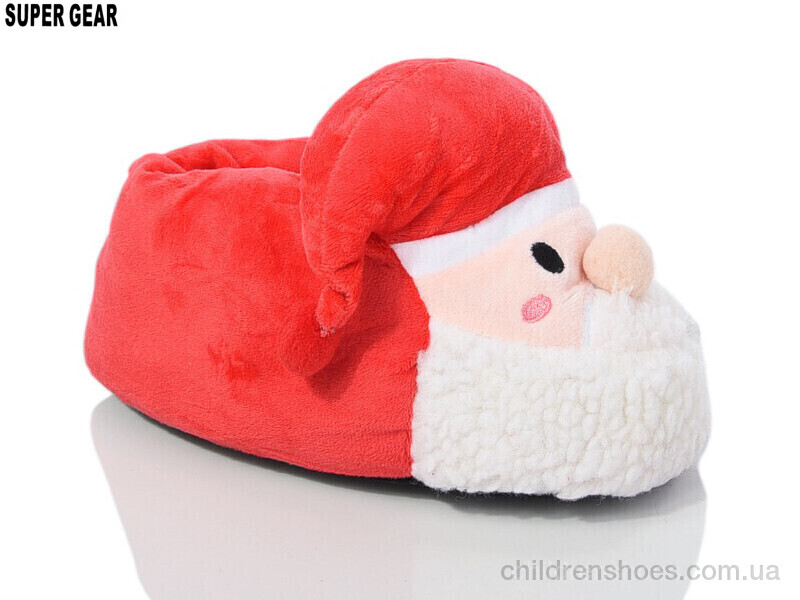 Тапки No brand 323-10 red