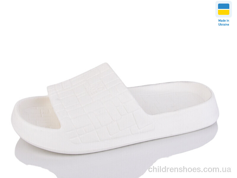 Шлепки N112 білий Lot Shoes / p. 36-41 / 6пар
