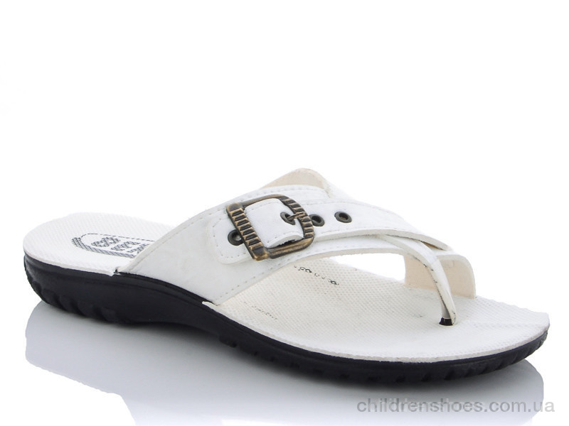 Шлепки Berri Берри палец белый