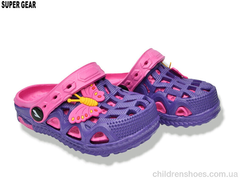 Кроксы No brand 04-5667 fuxia