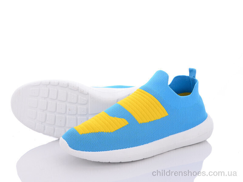 Кроссовки Wonex 4-481 blue-yellow