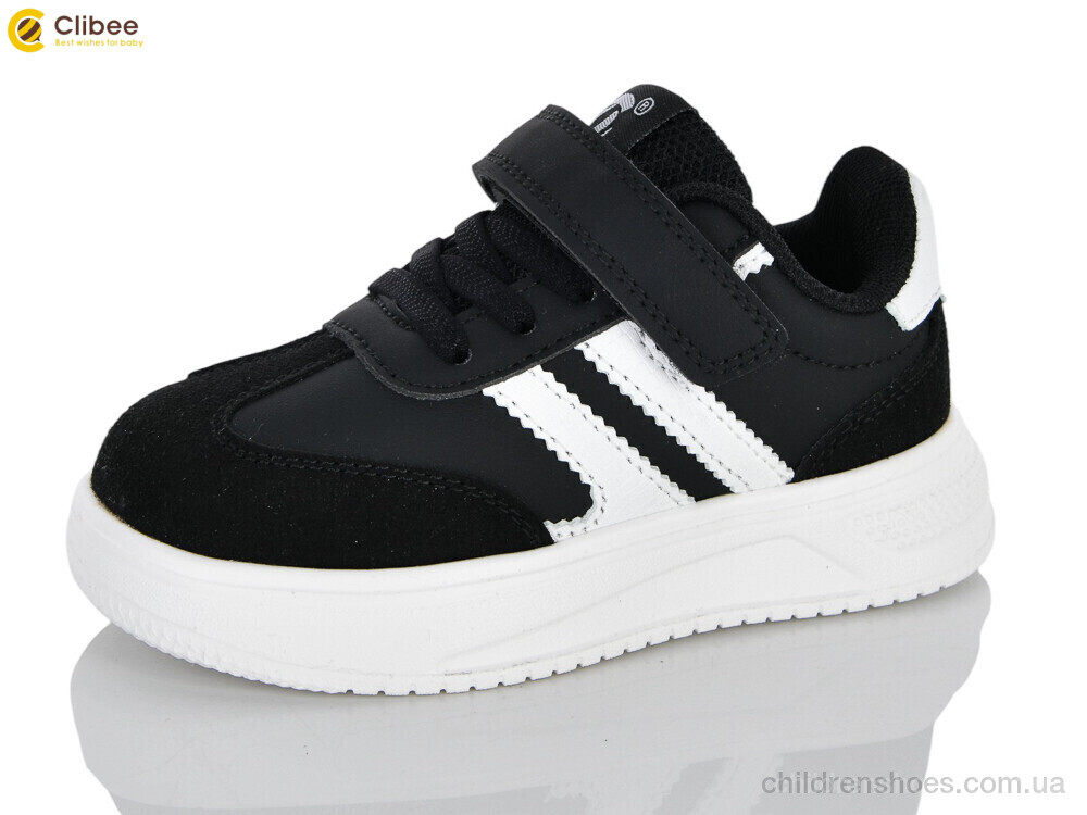 Кроссовки EB776-2 black-white Clibee-Apawwa / p. 26-31 / 6пар